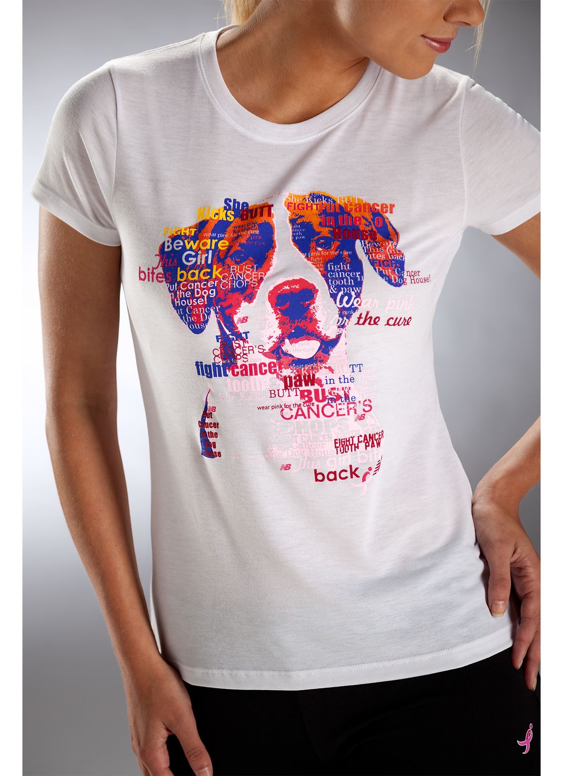 Lace Up Bites Tee, White