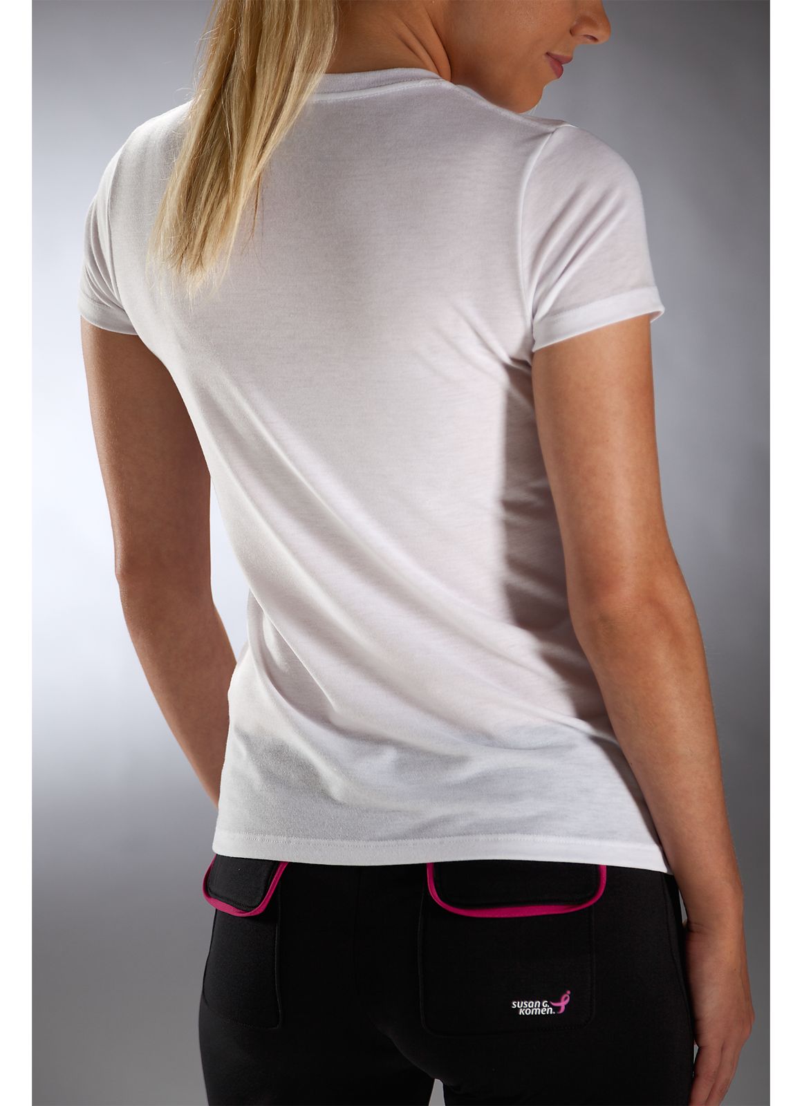 Lace Up Bites Tee, White
