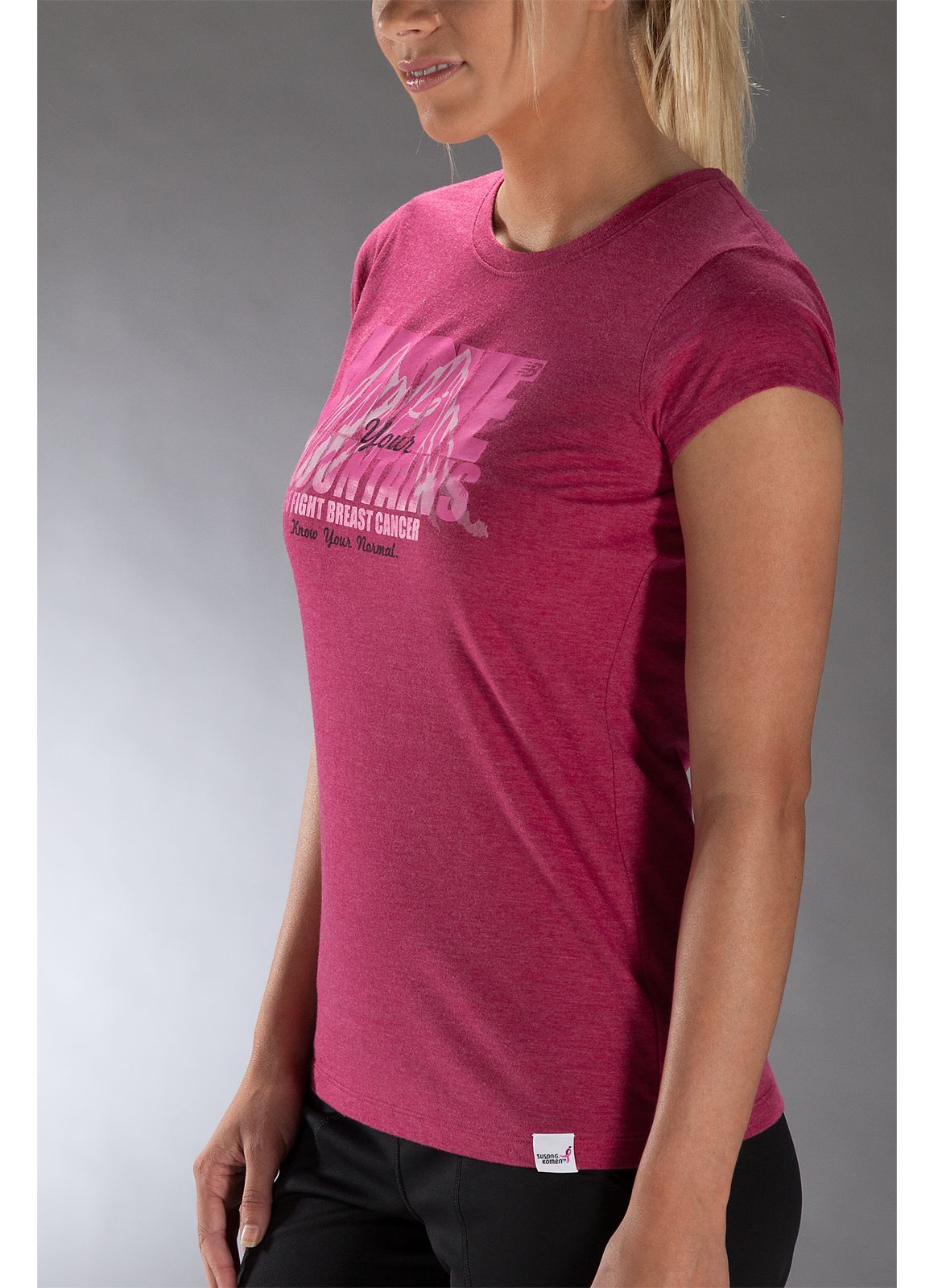 LU Move Mountains Tee, Sangria