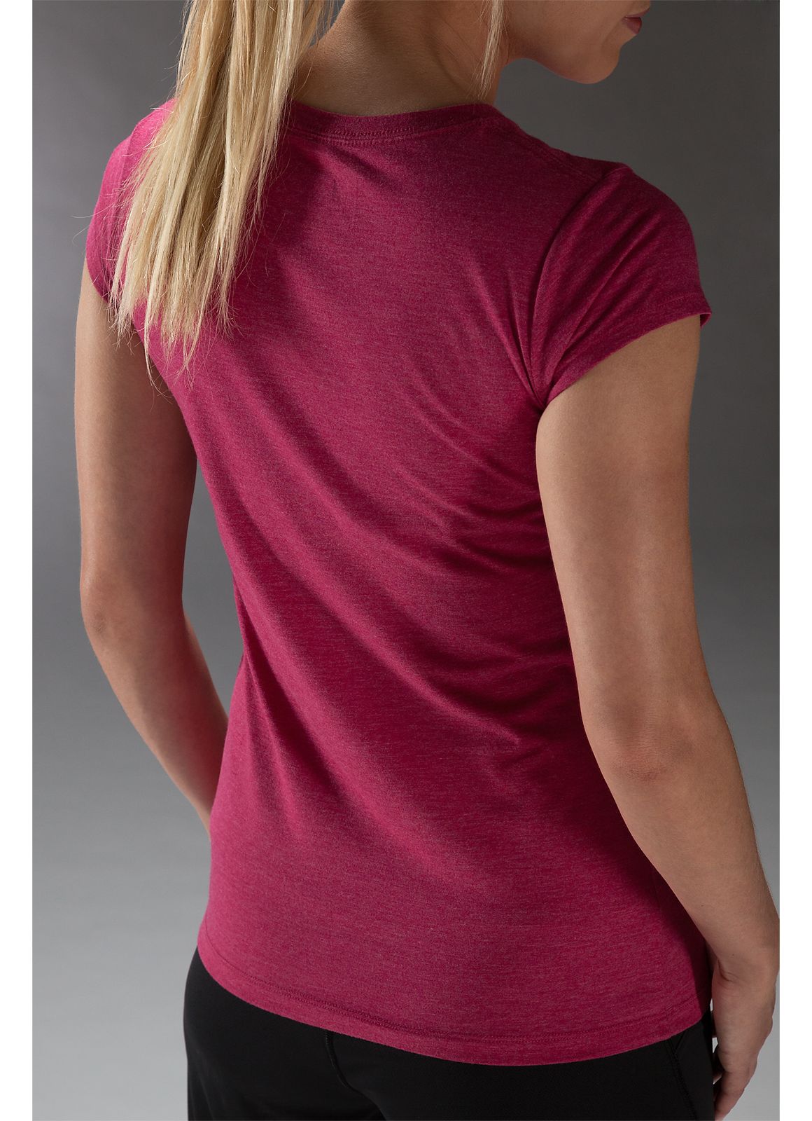 LU Move Mountains Tee, Sangria