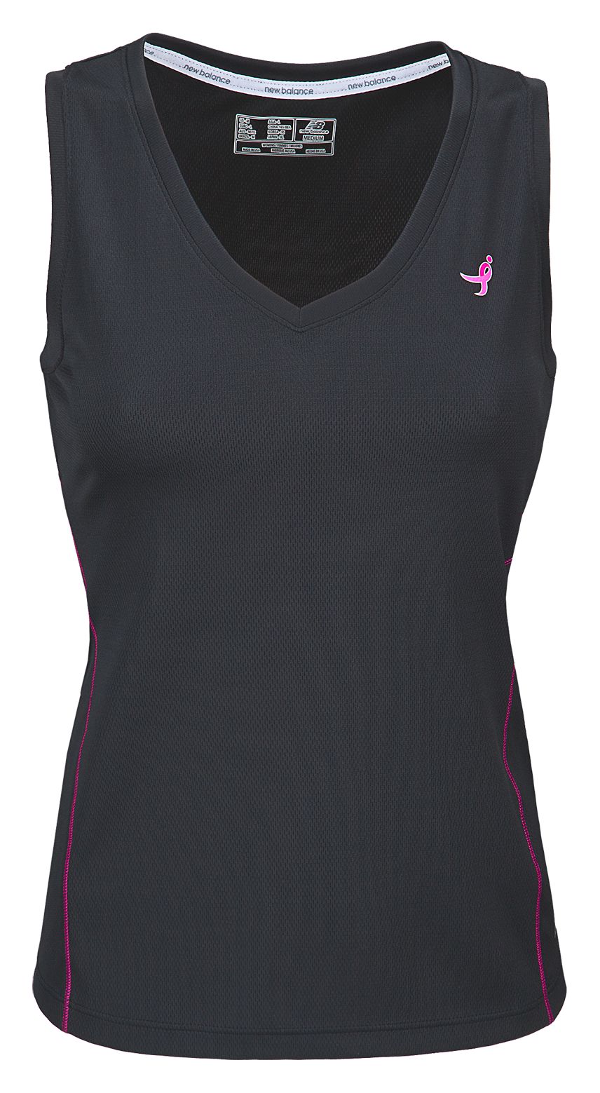 Sleeveless Tempo Tee, Black