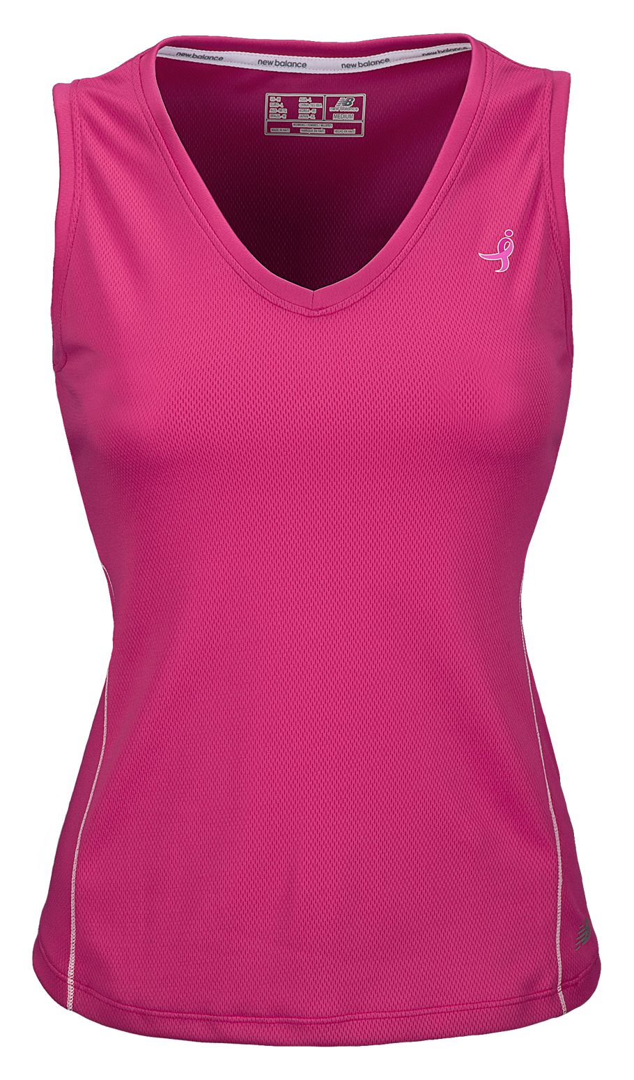 Sleeveless Tempo Tee, Magenta