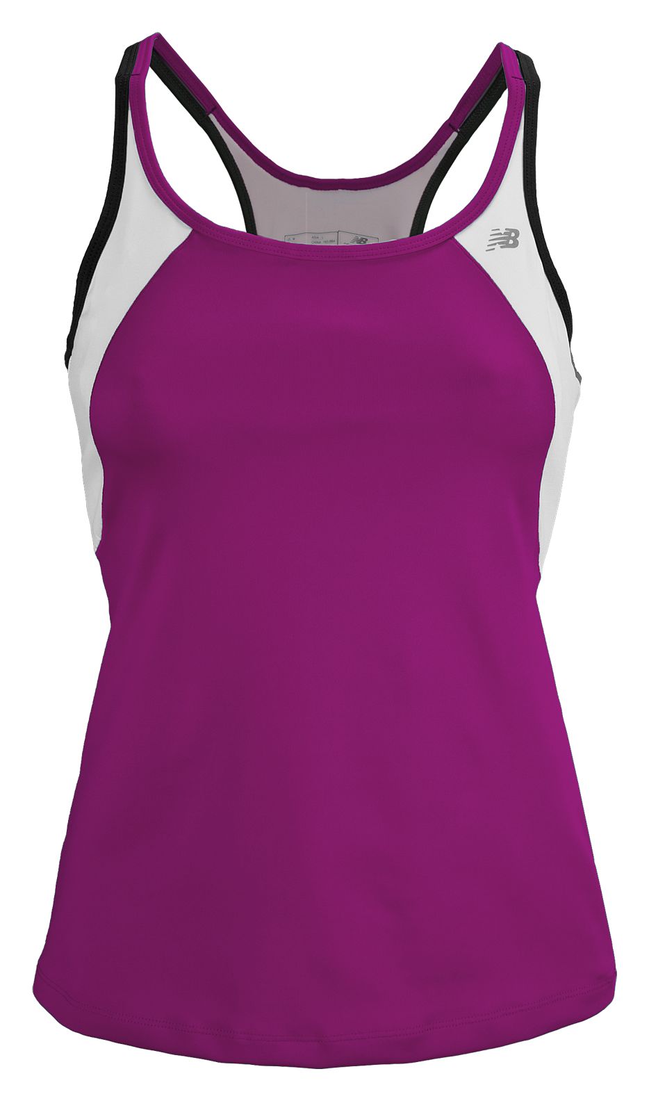Tonic Top, Vivid Viola with White