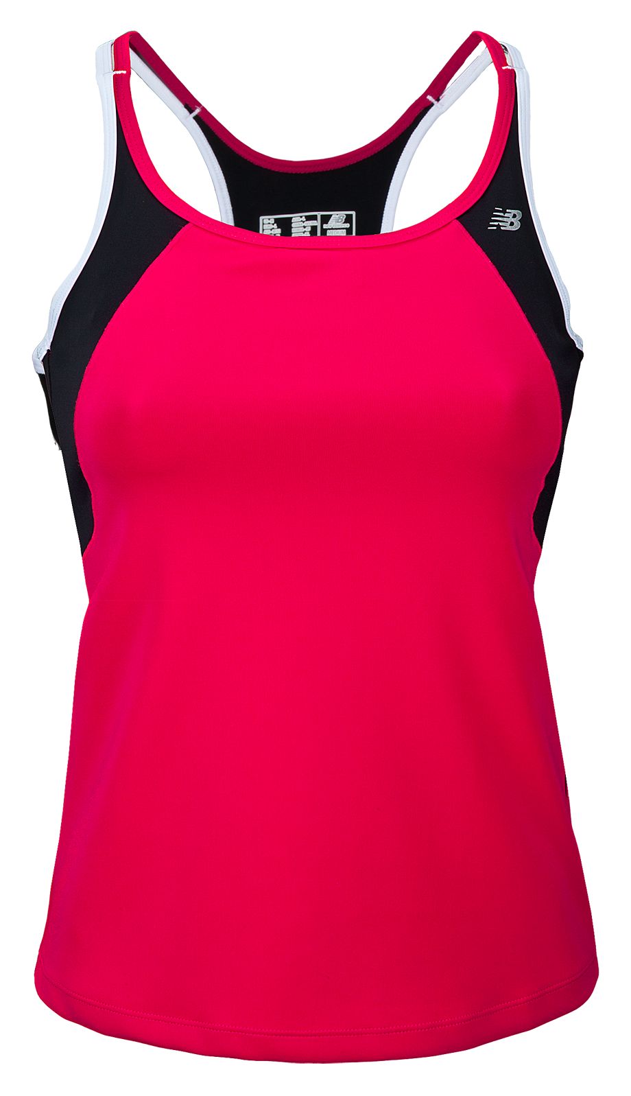 Tonic Top, Virtual Pink with Black & White