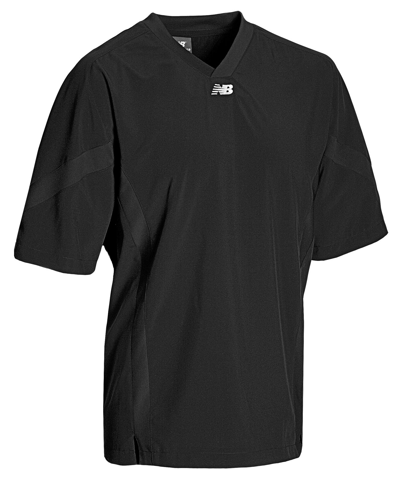 Short Sleeve High Heat Pullover, Team Black