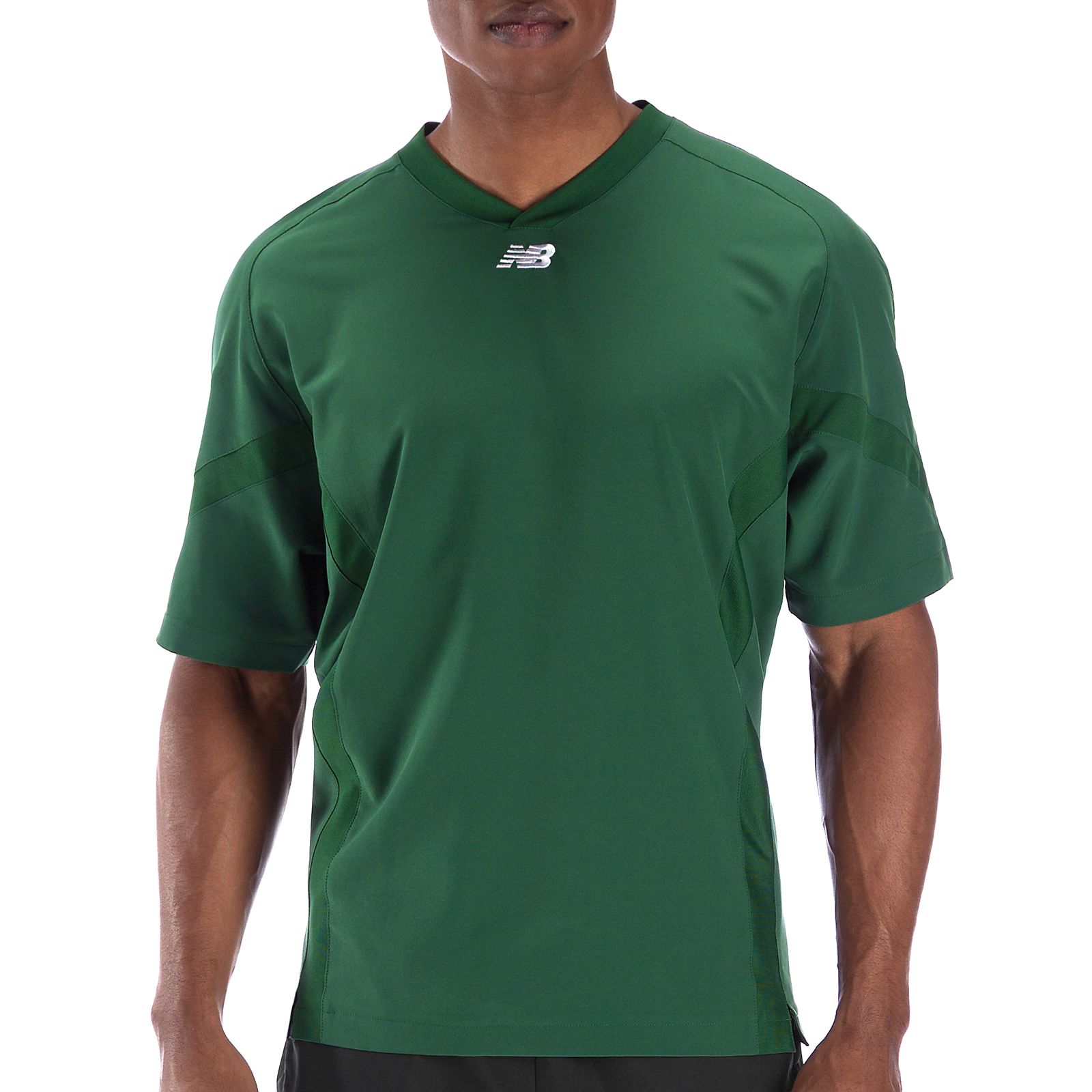 Short Sleeve High Heat Pullover, Team Dark Green