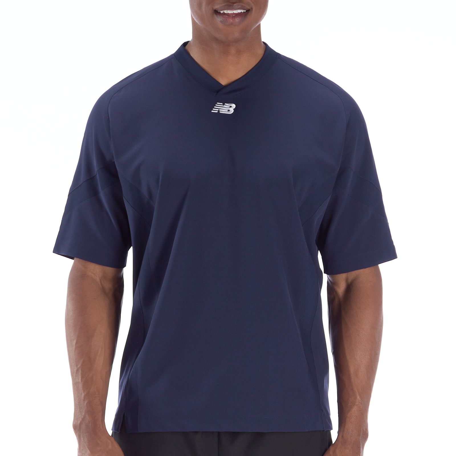 Short Sleeve High Heat Pullover, Team Navy