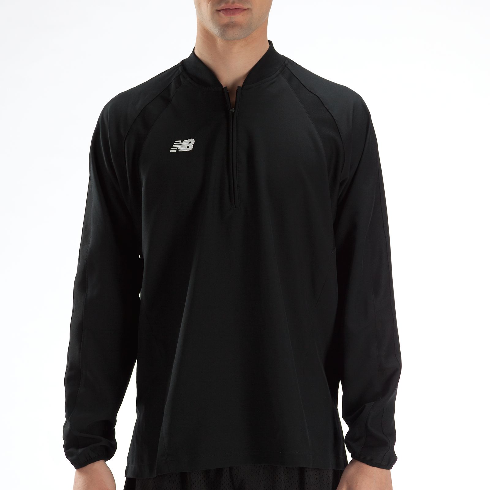 High Heat Half Zip Jacket, Team Black