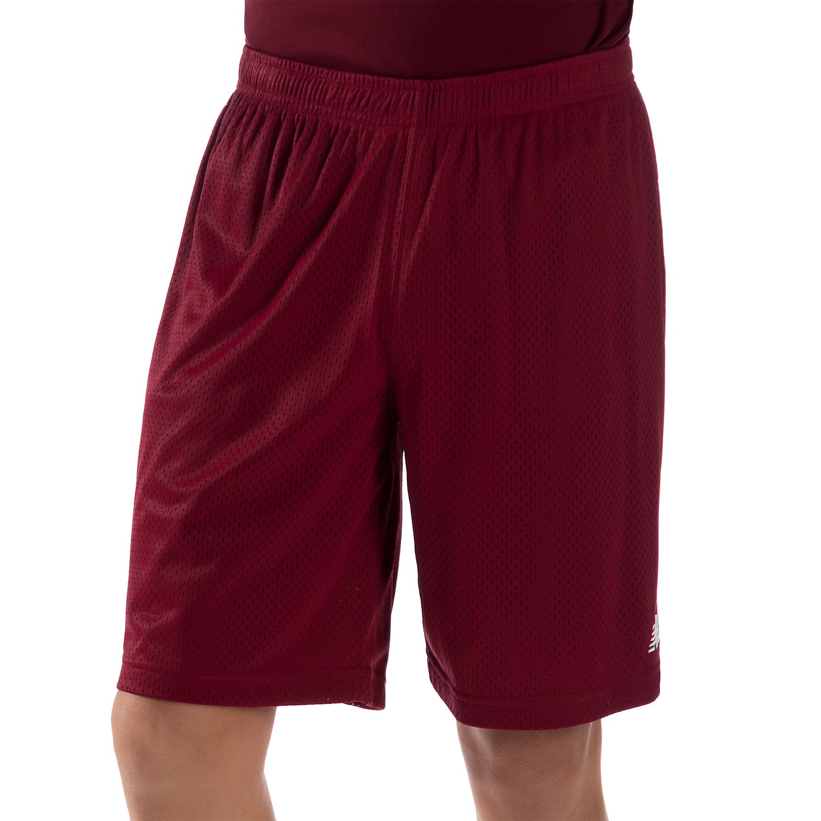 10 inch Mesh Short, Team Cardinal