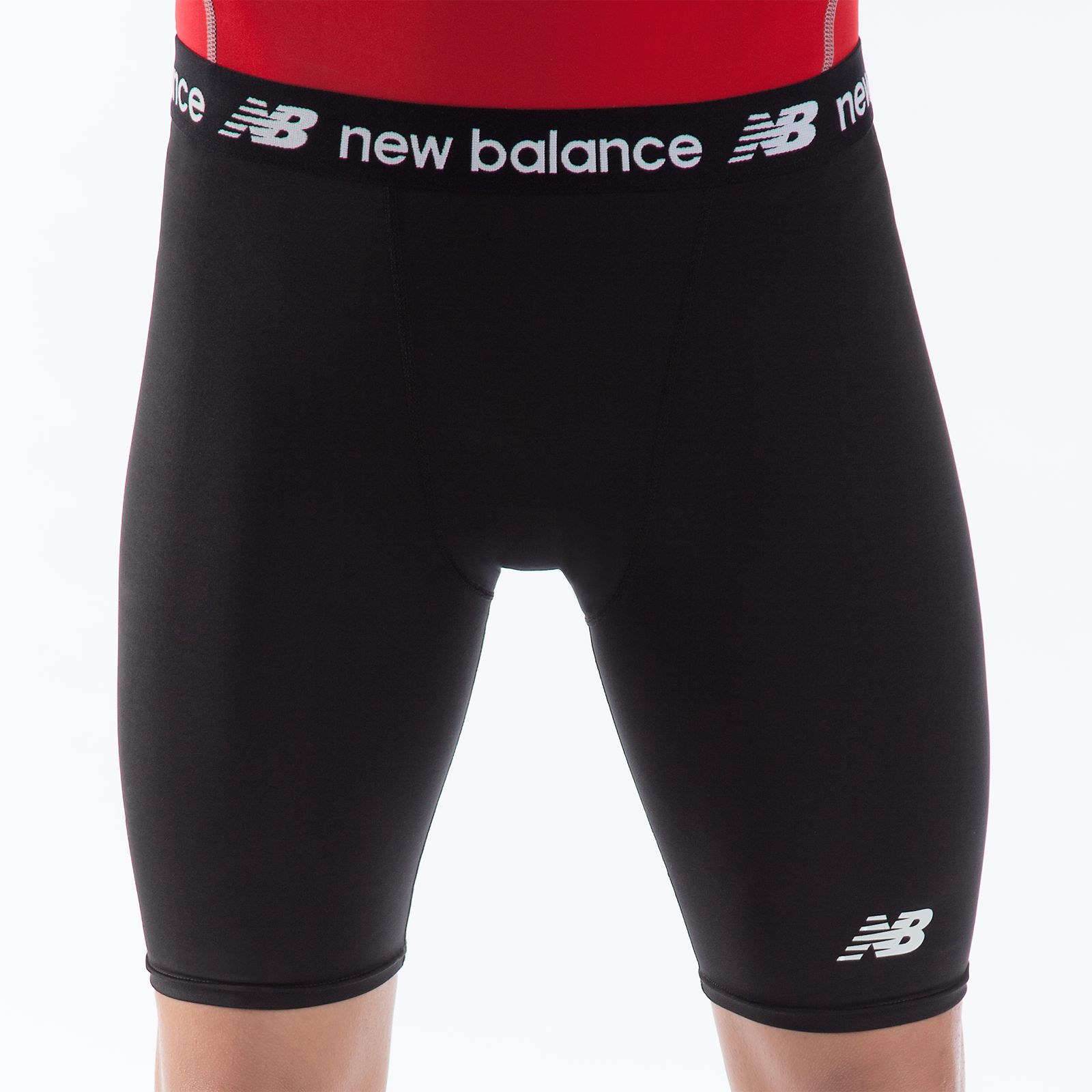 9 inch Compression Short, Team Black
