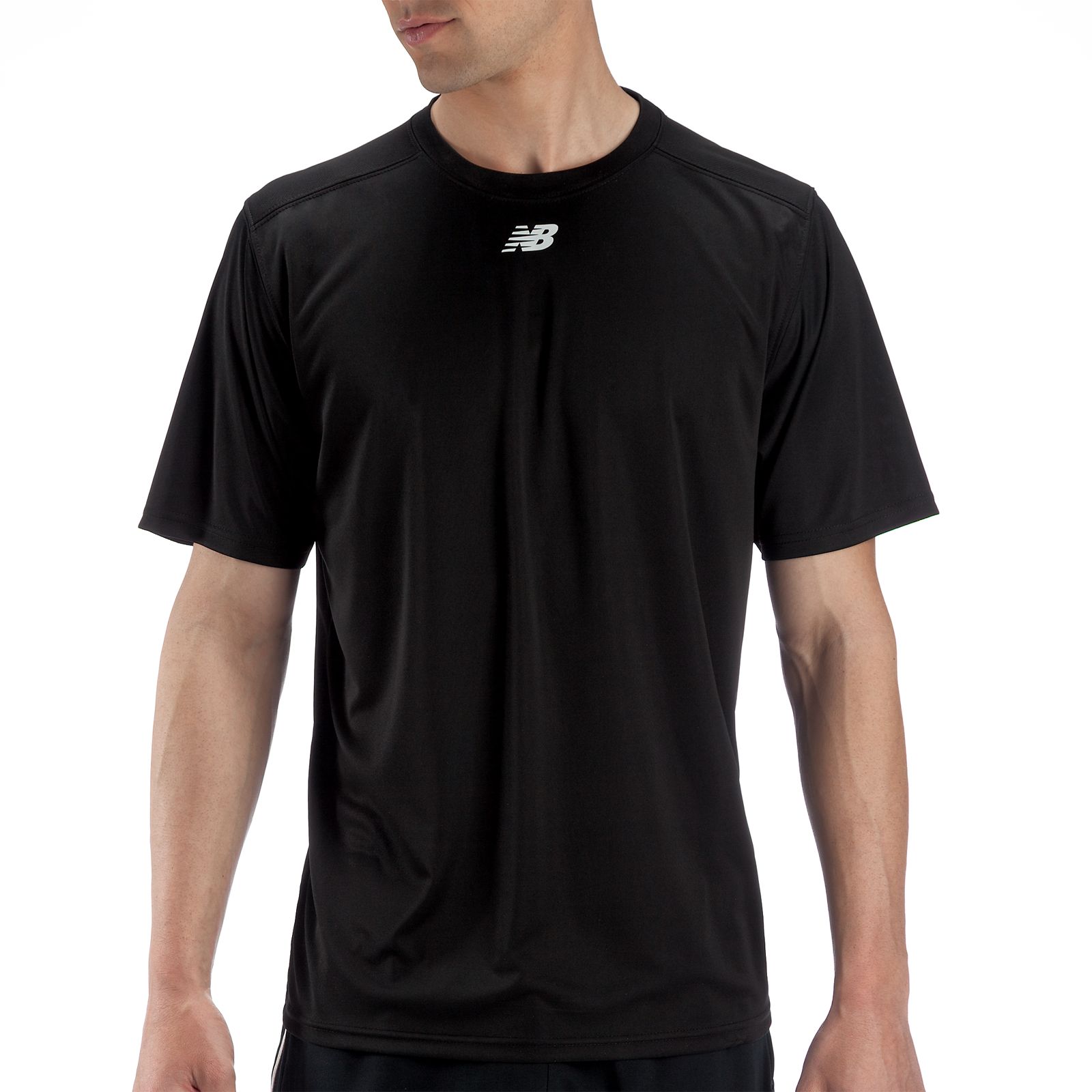 Short Sleeve Power Top, Team Black