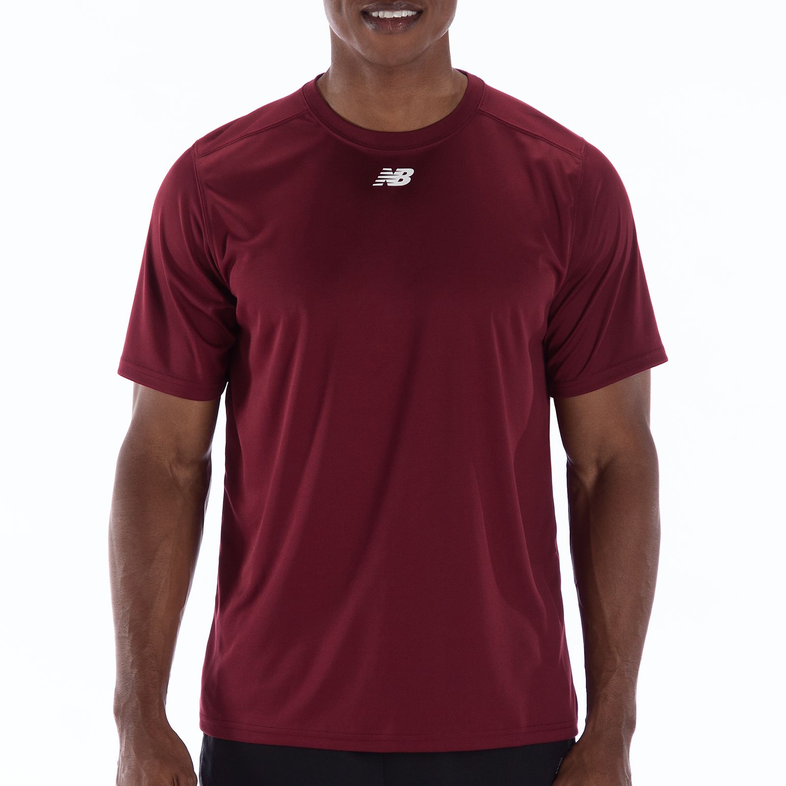 Short Sleeve Power Top, Team Cardinal