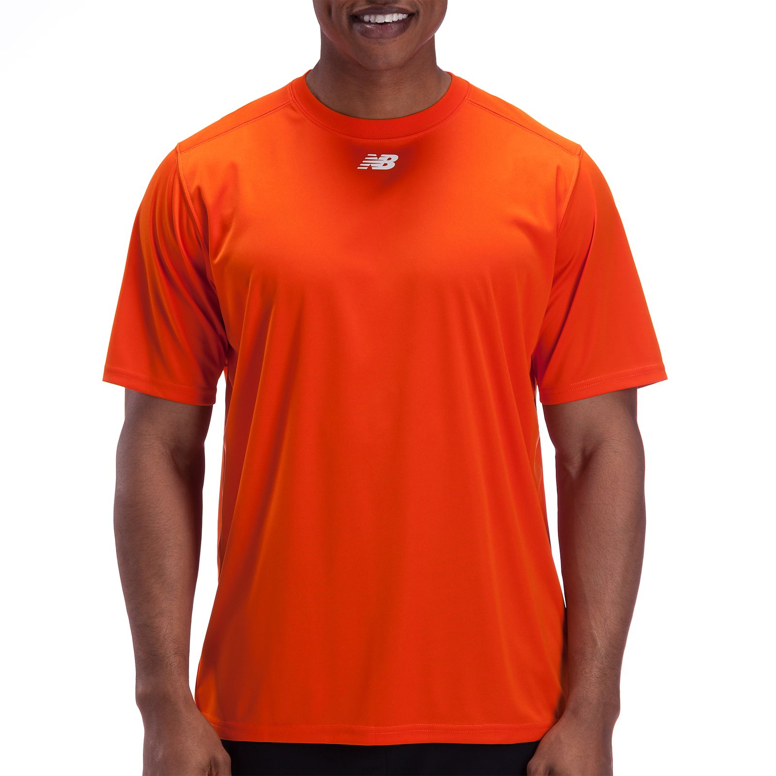 Short Sleeve Power Top, Team Orange