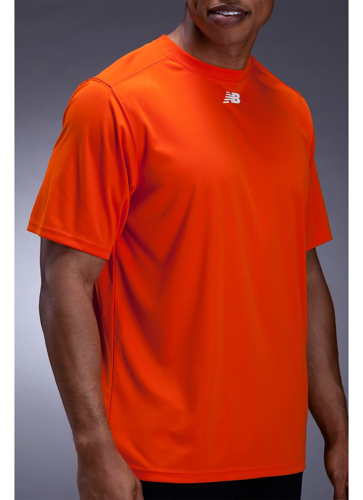 Short Sleeve Power Top, Team Orange