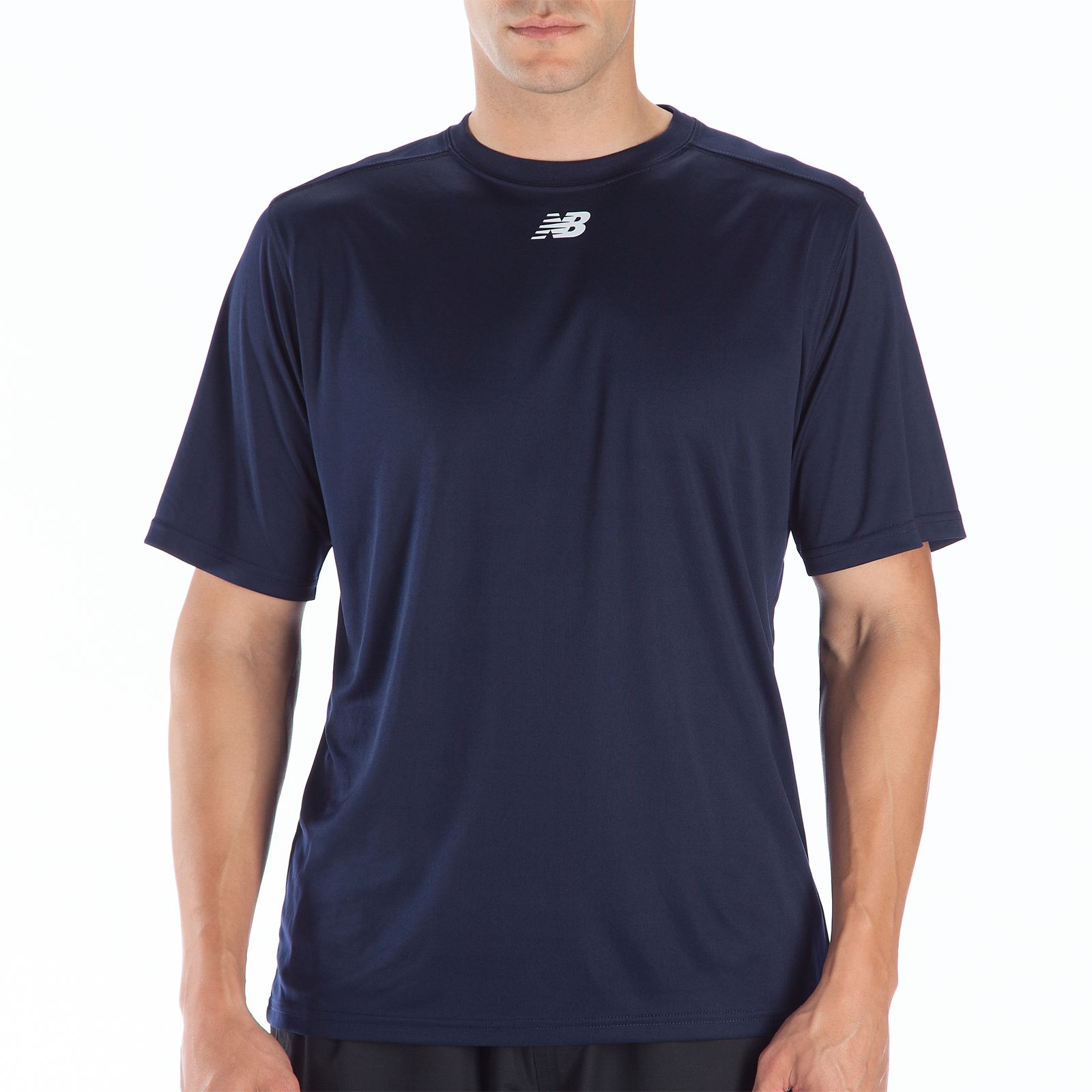 Short Sleeve Power Top, Team Navy
