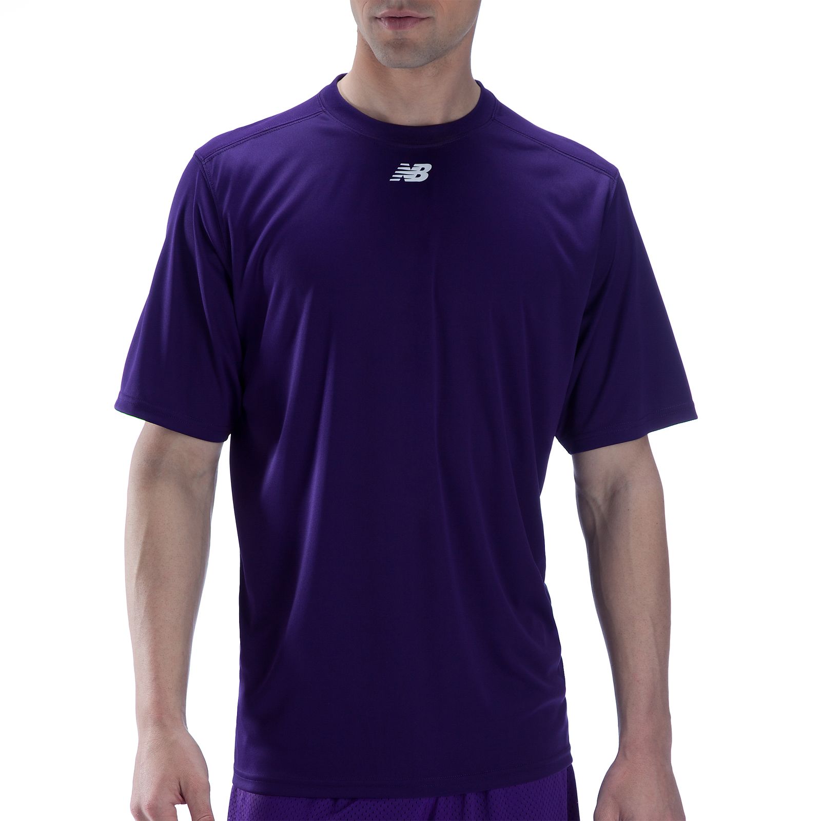 Short Sleeve Power Top, Team Purple