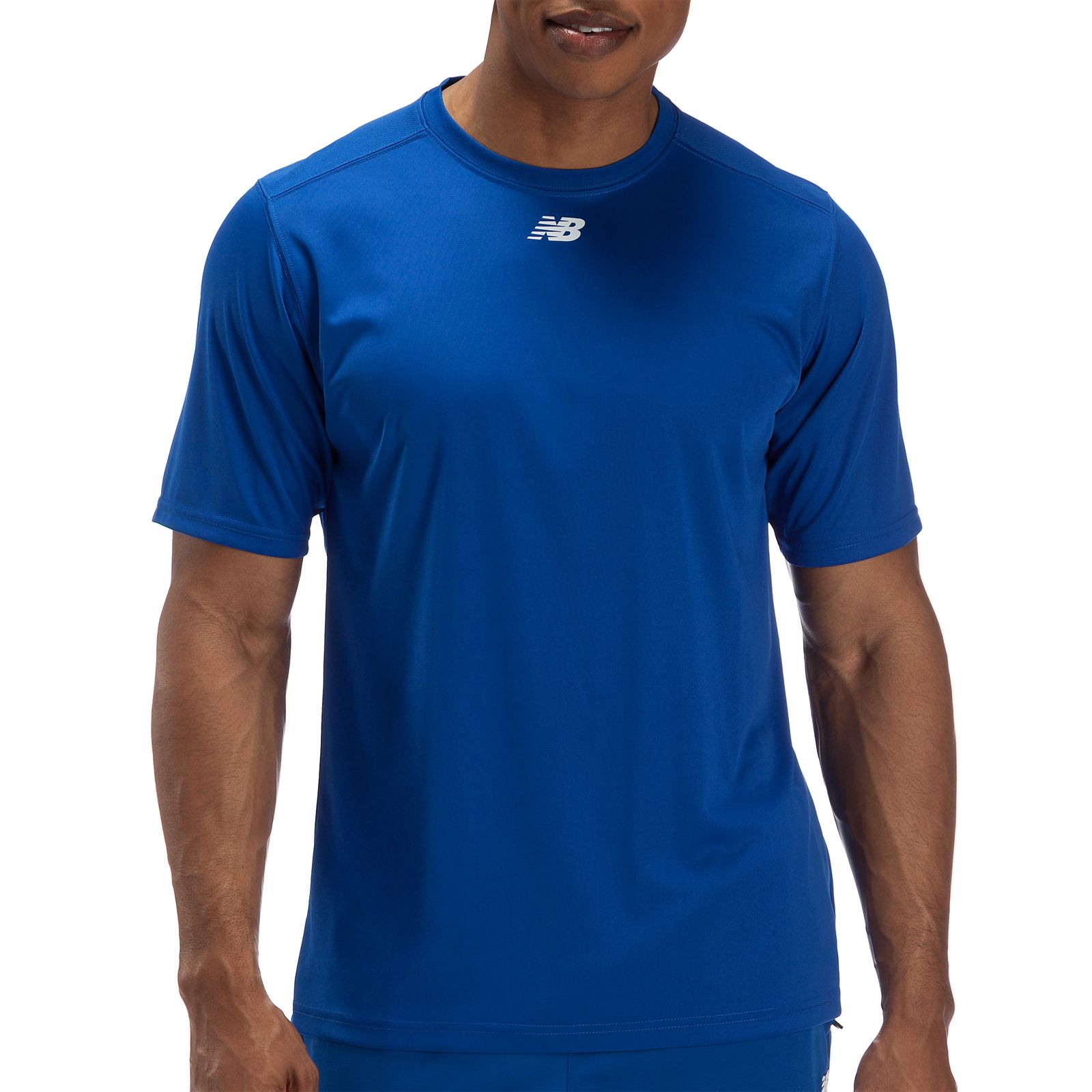 Short Sleeve Power Top, Team Royal