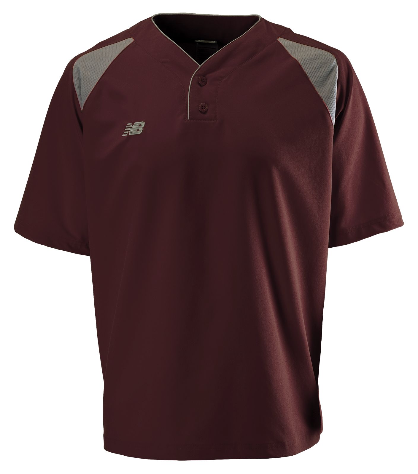 Pro Elite Short Sleeve Jacket, Team Cardinal with Athletic Grey