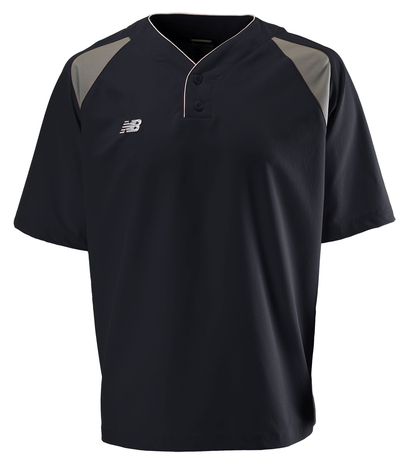 Pro Elite Short Sleeve Jacket, Team Navy with Athletic Grey