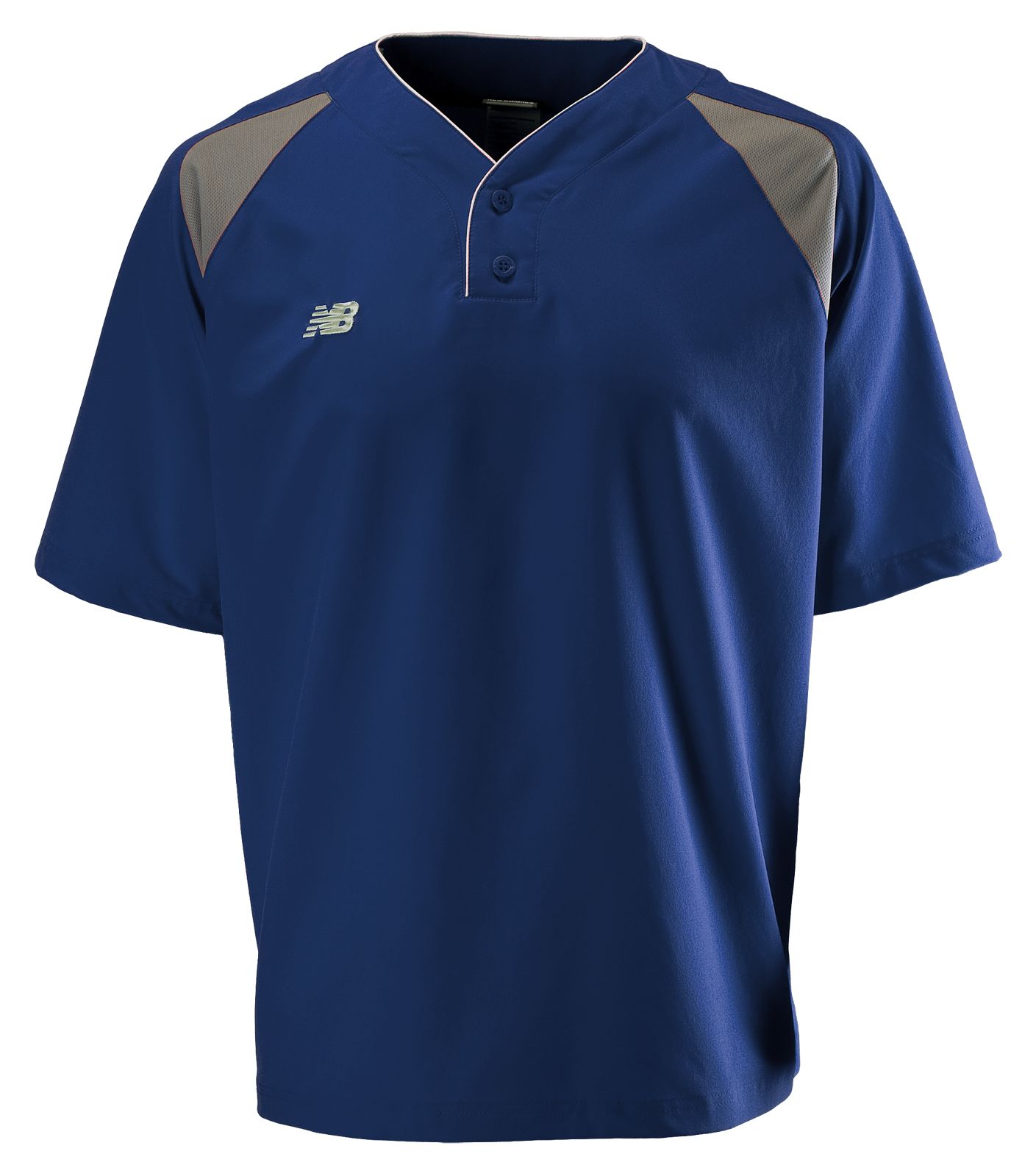 Pro Elite Short Sleeve Jacket, Team Royal with Athletic Grey