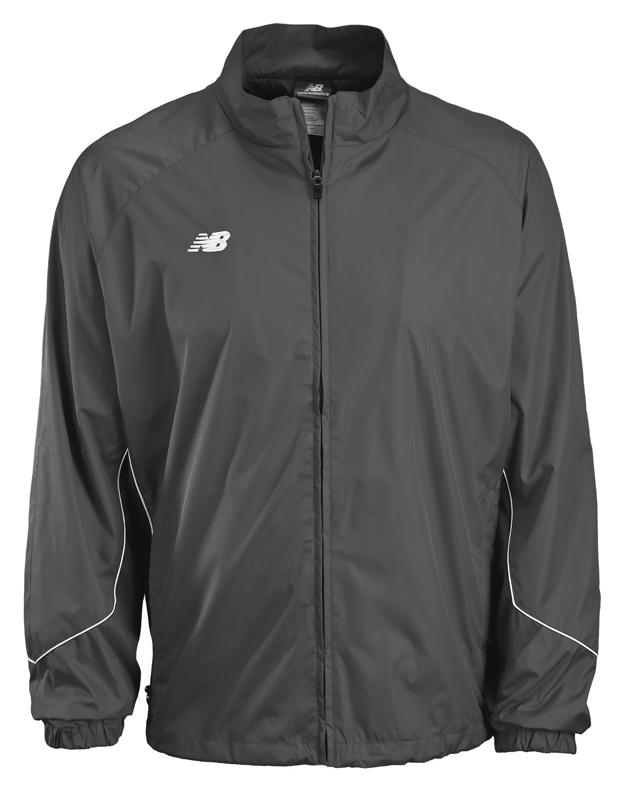 Core Warm Up Jacket, Grey with White
