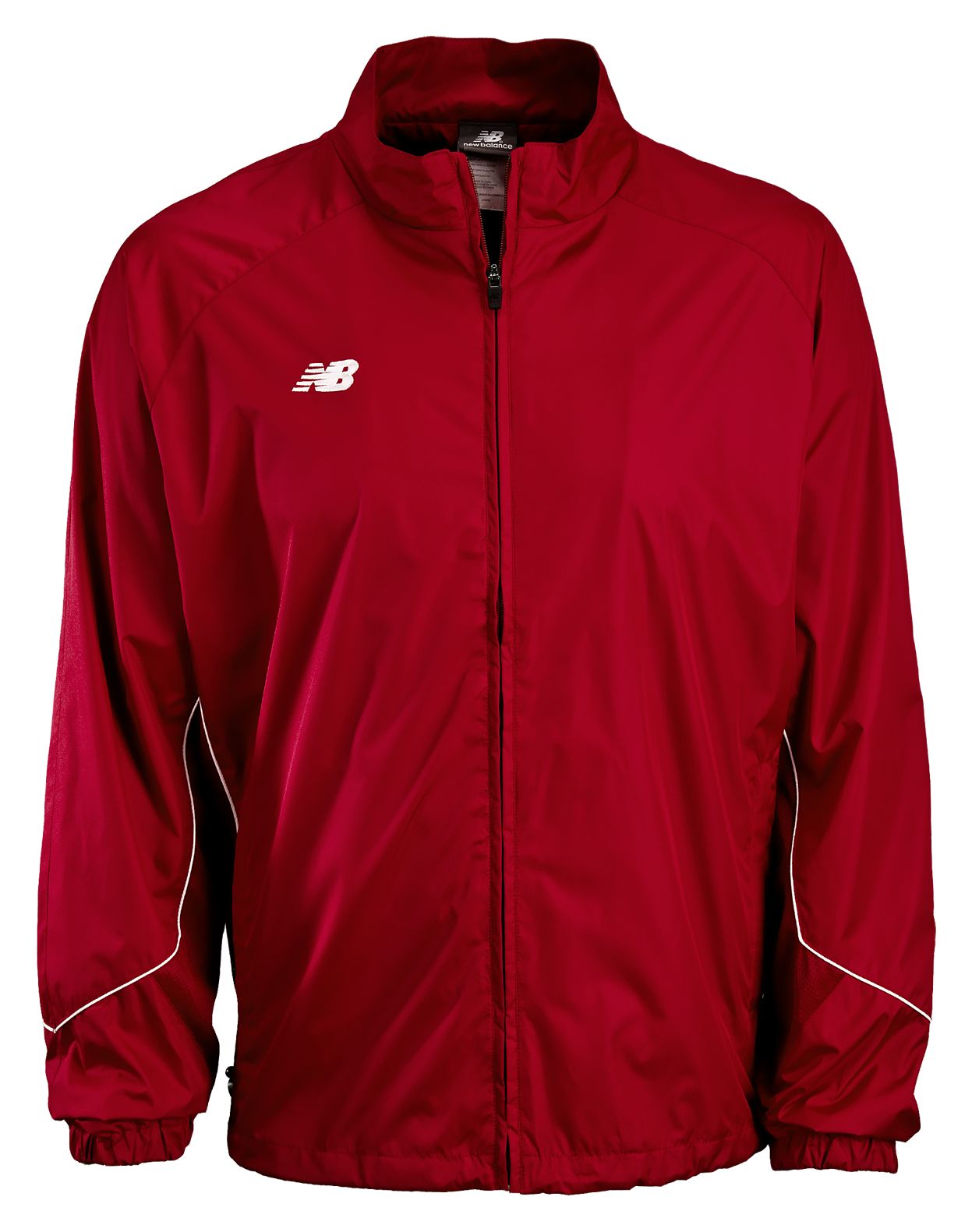 Core Warm Up Jacket, Team Red with White