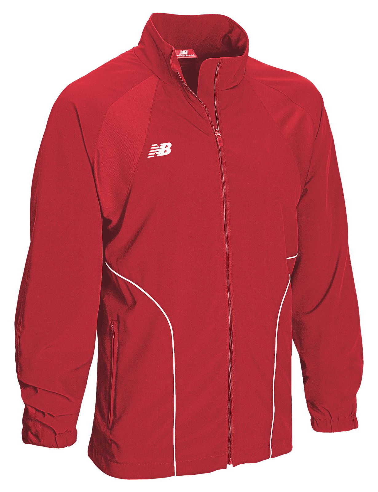 Peak Warm Up Jacket, Team Red with White