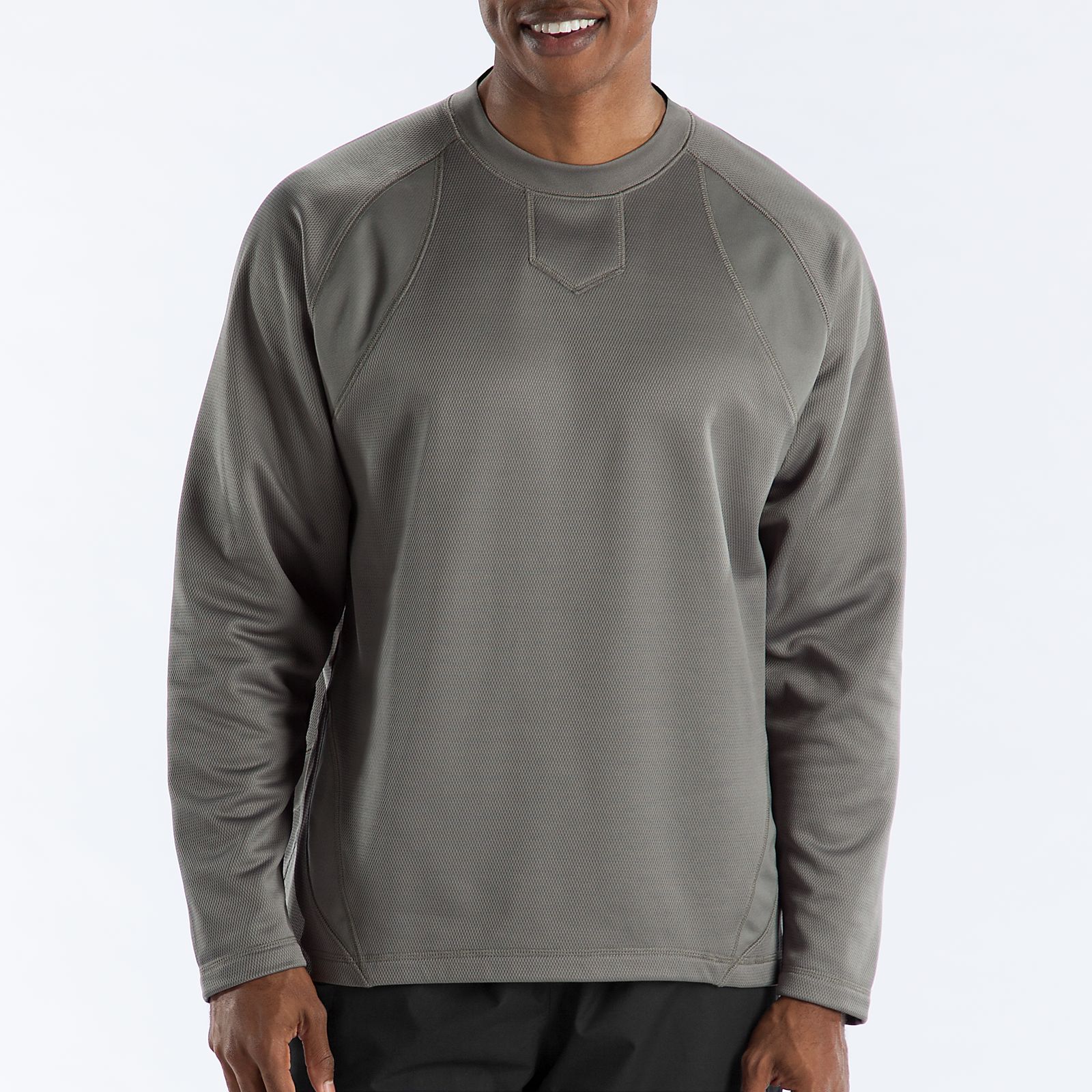 Performance Fleece Pullover, Athletic Grey