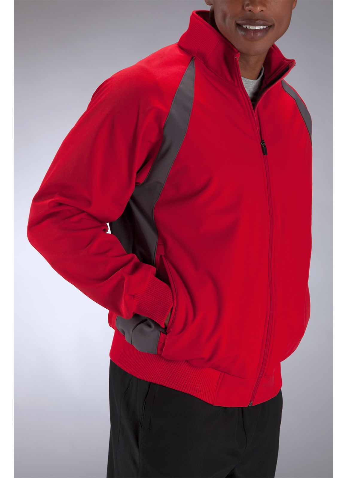 Pro Elite Dugout Jacket, Team Red