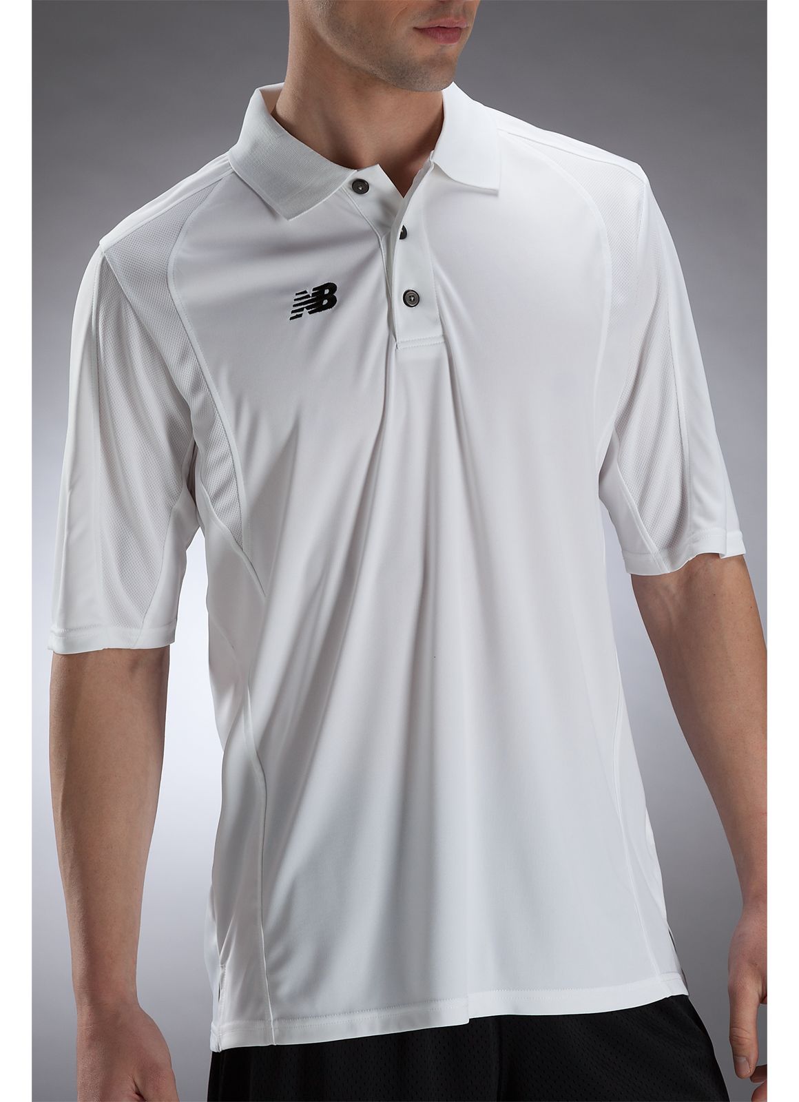Solid Short Sleeve Polo, White