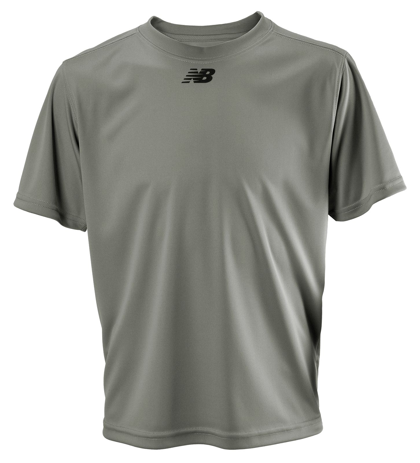 Short Sleeve Power Top, Light Grey