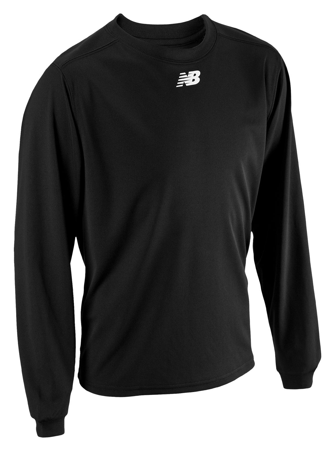Long Sleeve Power Top, Team Black