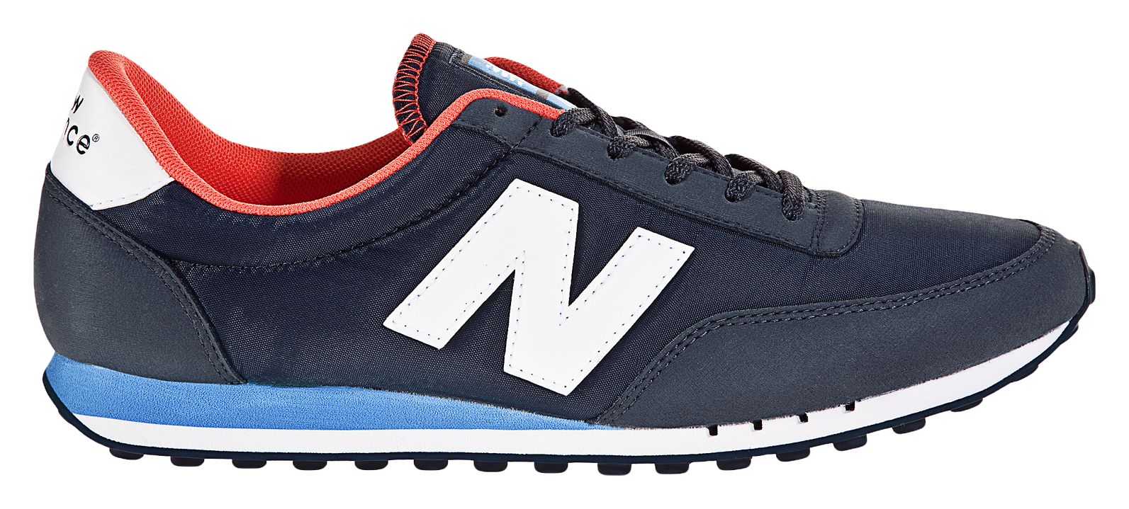 New Balance 410, Navy and Blue with Red