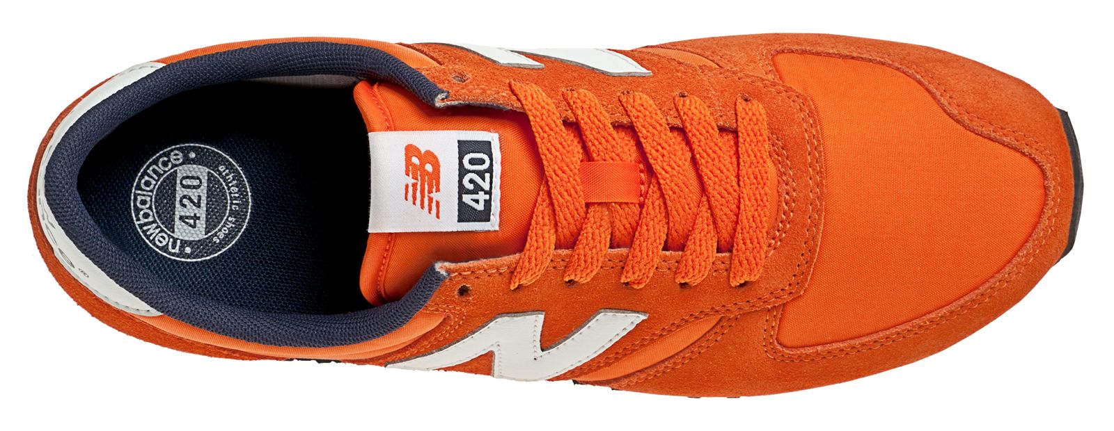 New Balance 420, Orange with White