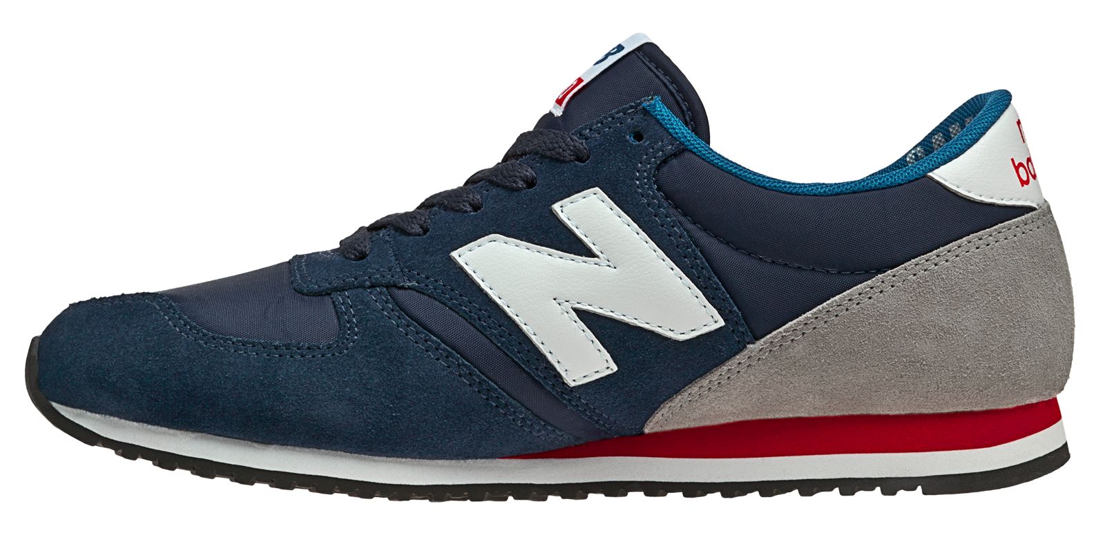 New Balance 420, Navy with Grey &amp; Red