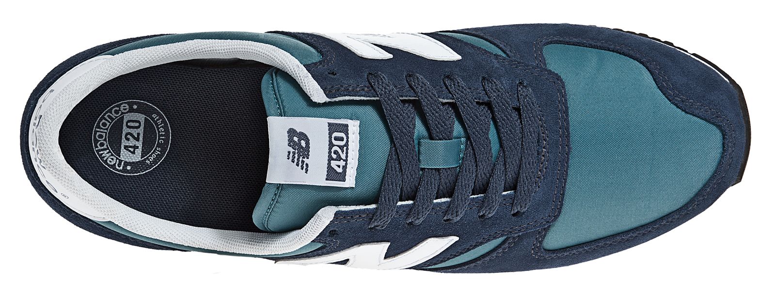 New Balance 420, Blue with Navy &amp; White
