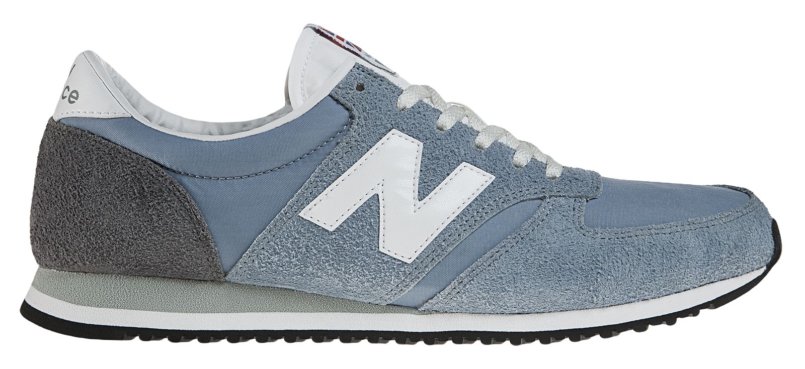 Retro Running, Blue with Grey