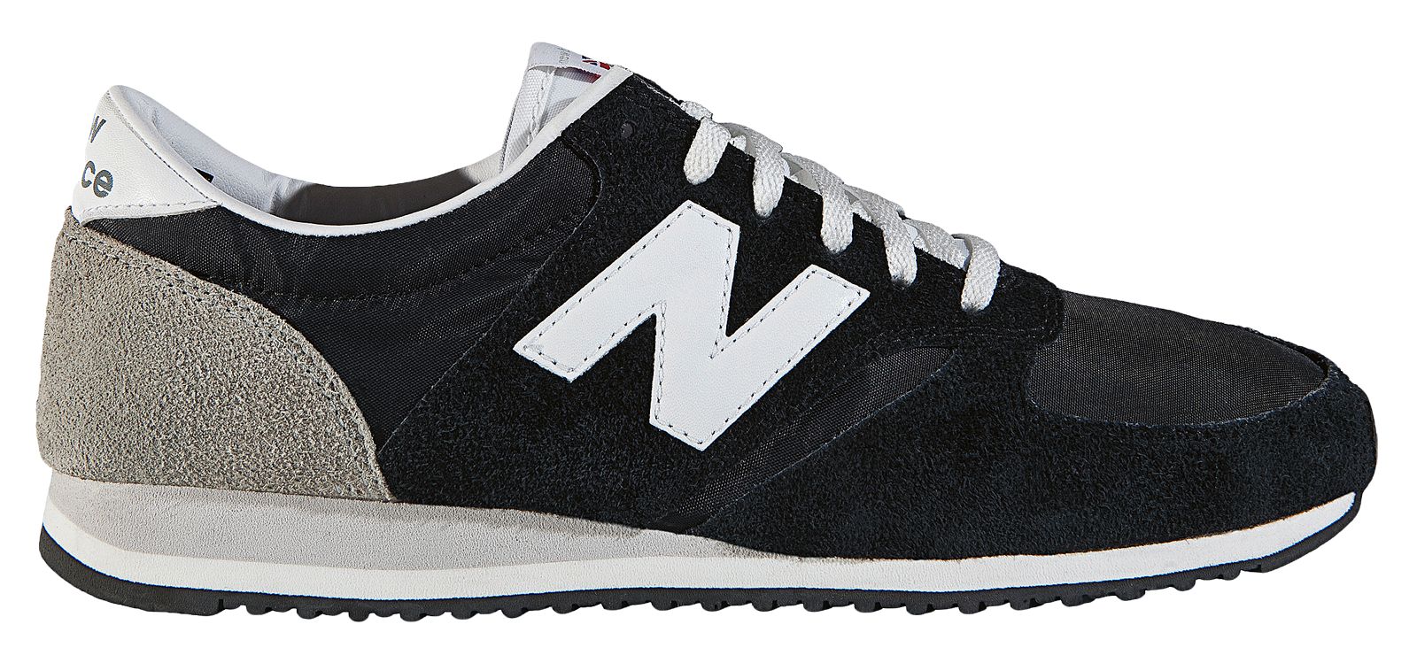 Retro Running, Black with White