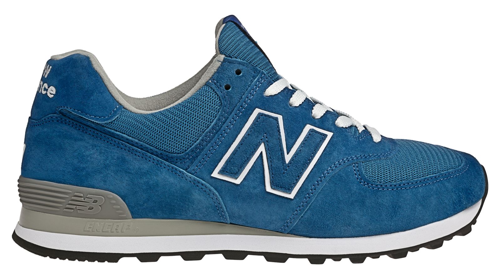 Women's Race Inspired 574, Blue with White