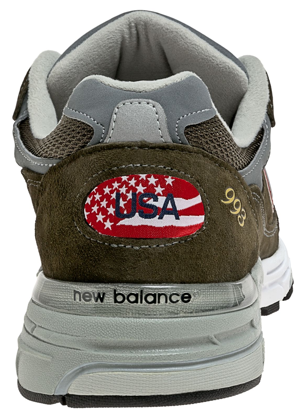 Women's Marines 993, Marines Green with Grey &amp; Red