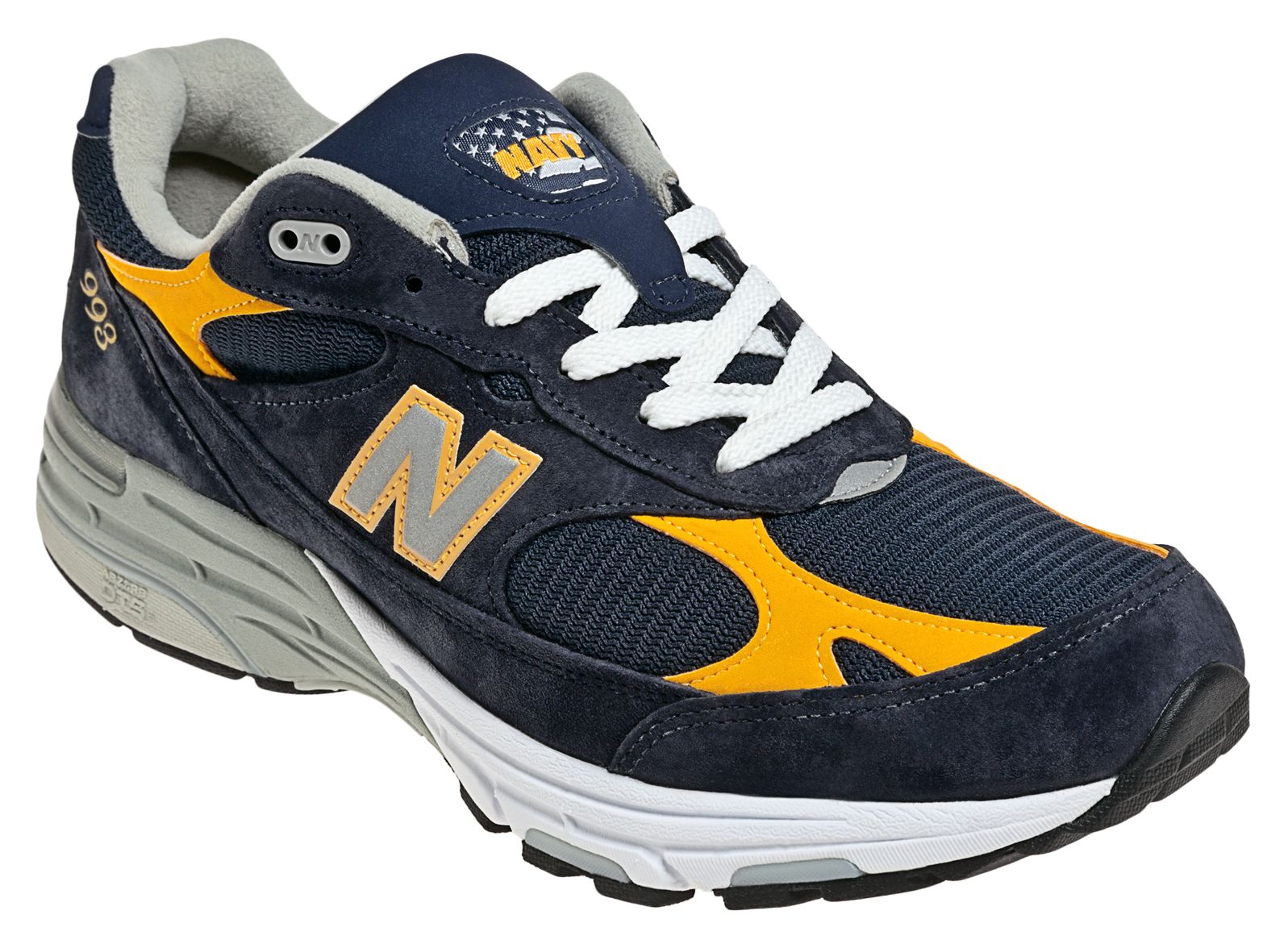 Men's Navy 993, Navy Navy with Yellow