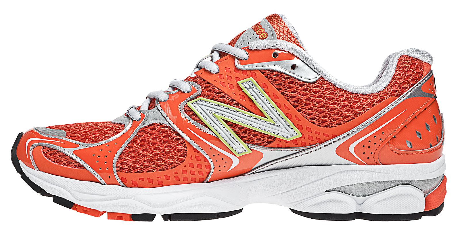 New Balance 1080v2, Orange with Red &amp; Silver