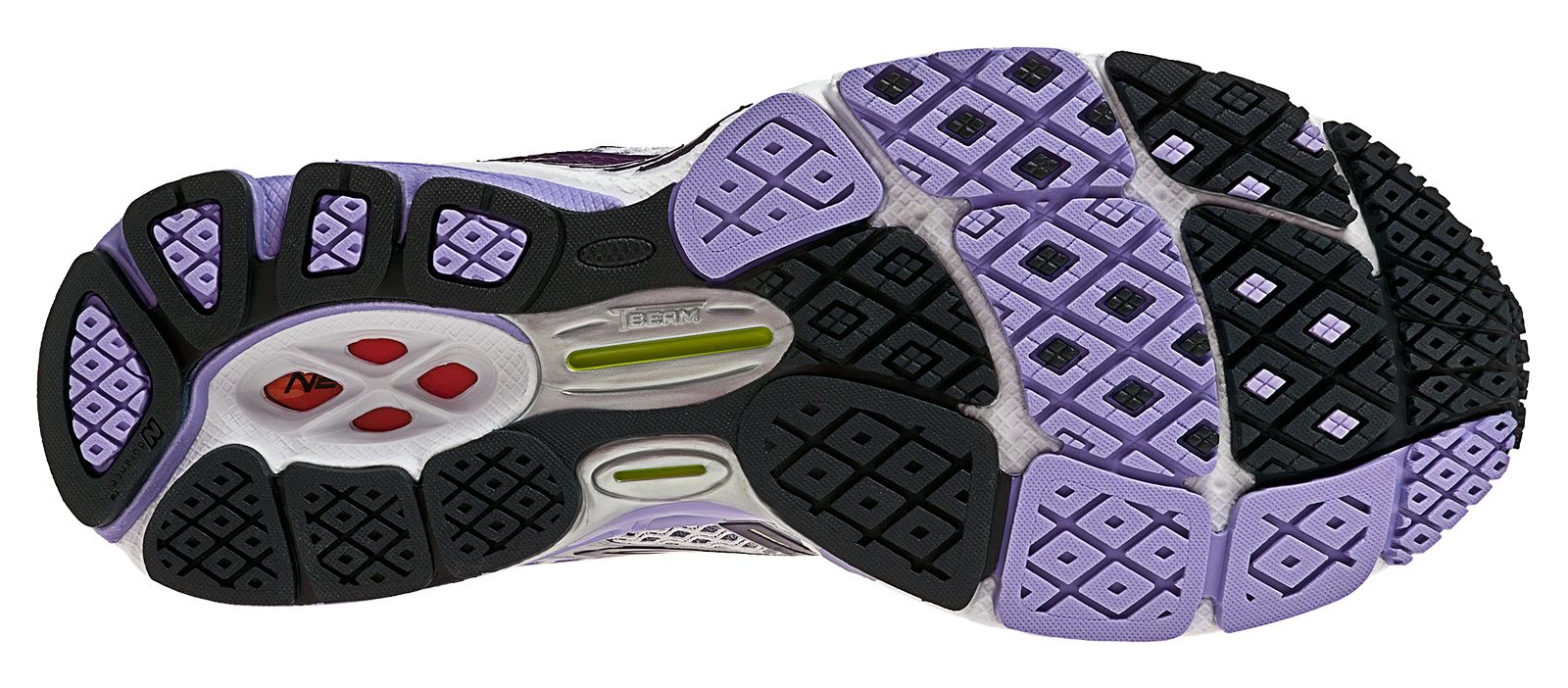 New Balance 1260v2, Silver with Lilac &amp; Black
