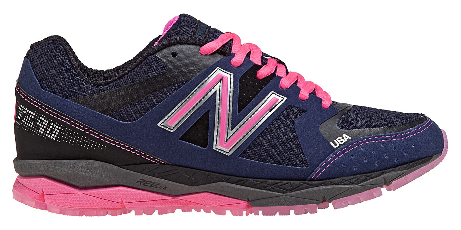 New Balance 1290, Black with Pink & Blue
