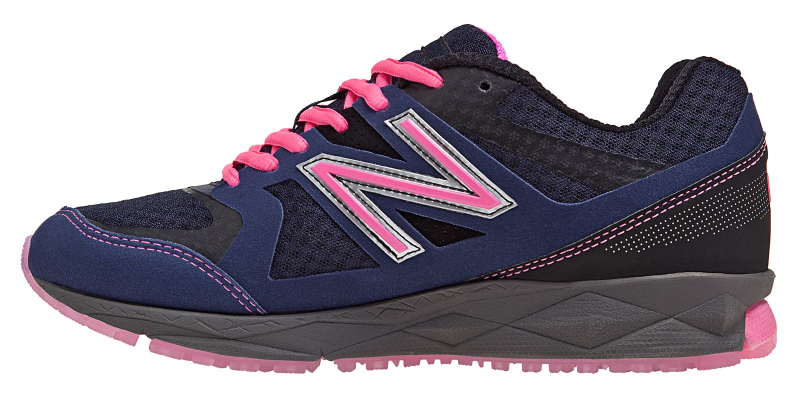 New Balance 1290, Black with Pink &amp; Blue