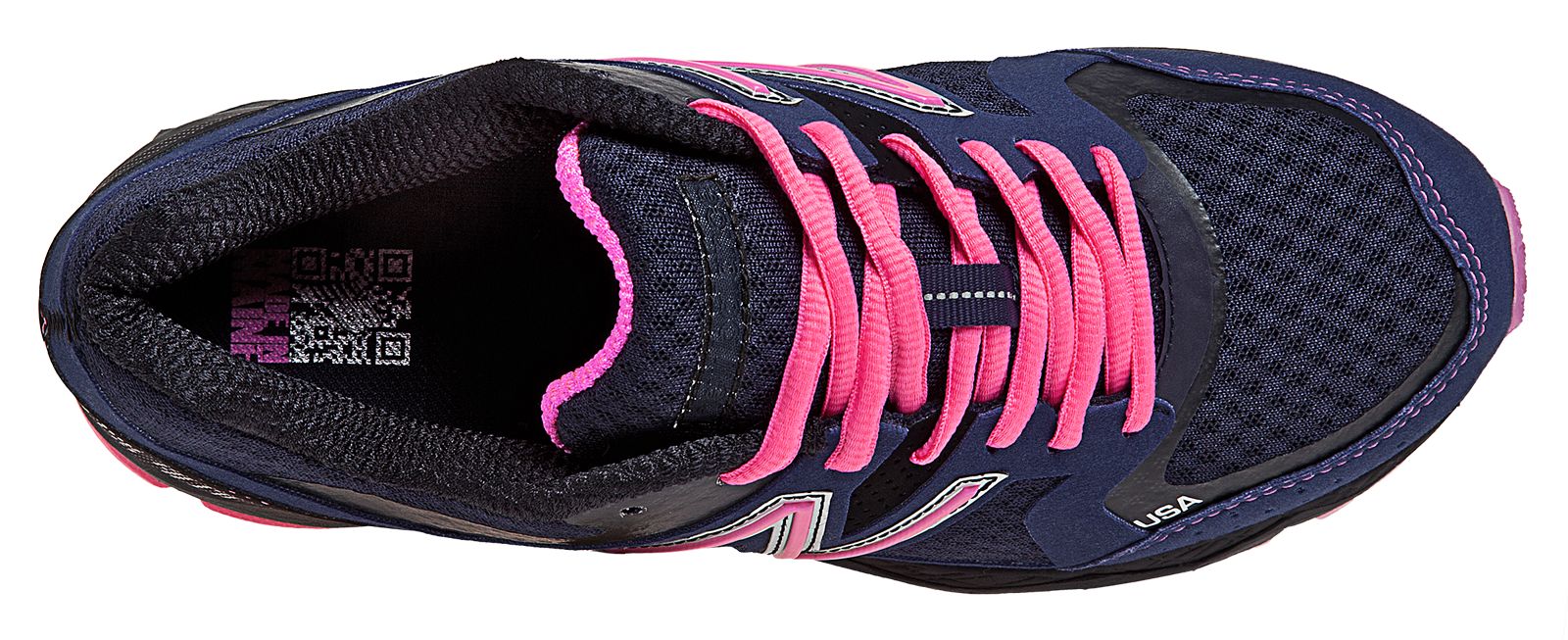 New Balance 1290, Black with Pink &amp; Blue
