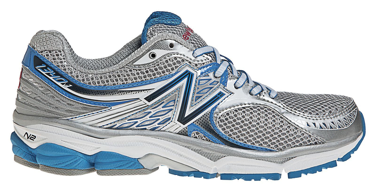 New Balance 1340, Silver with Blue