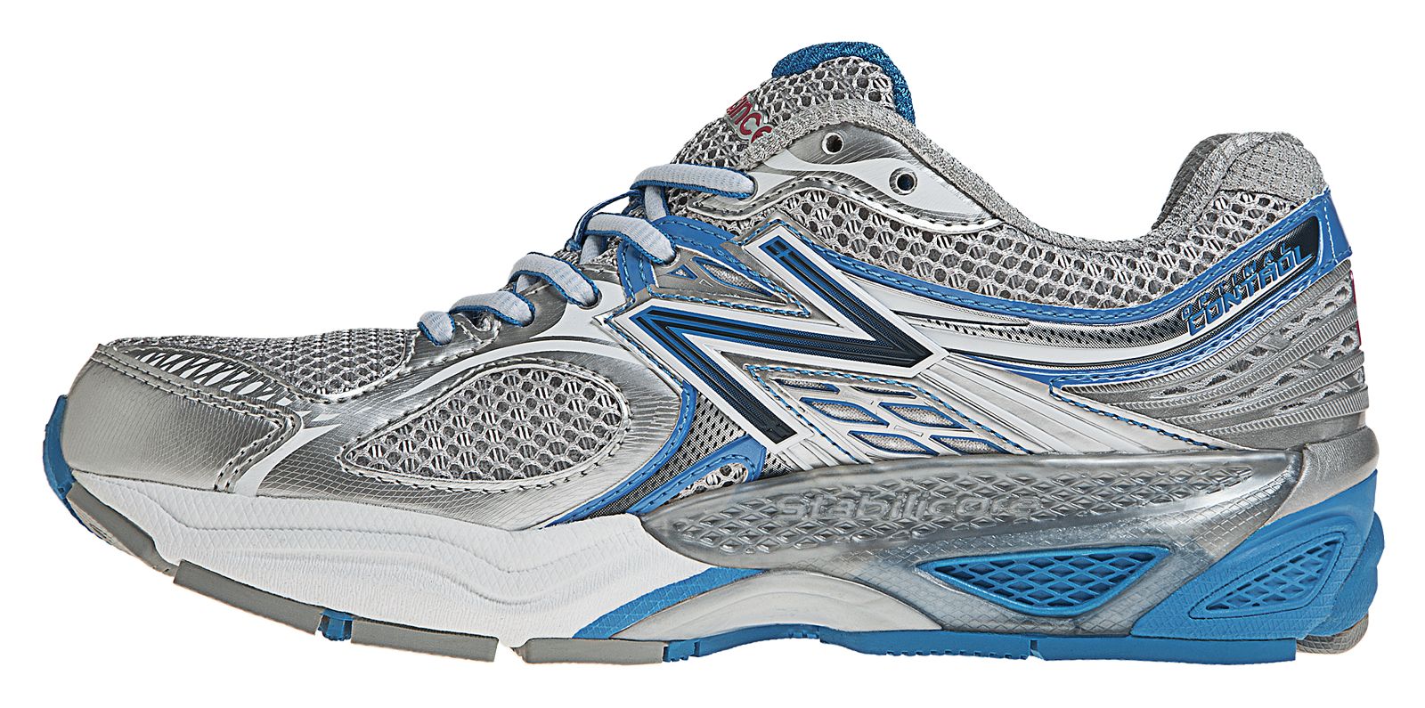 New Balance 1340, Silver with Blue