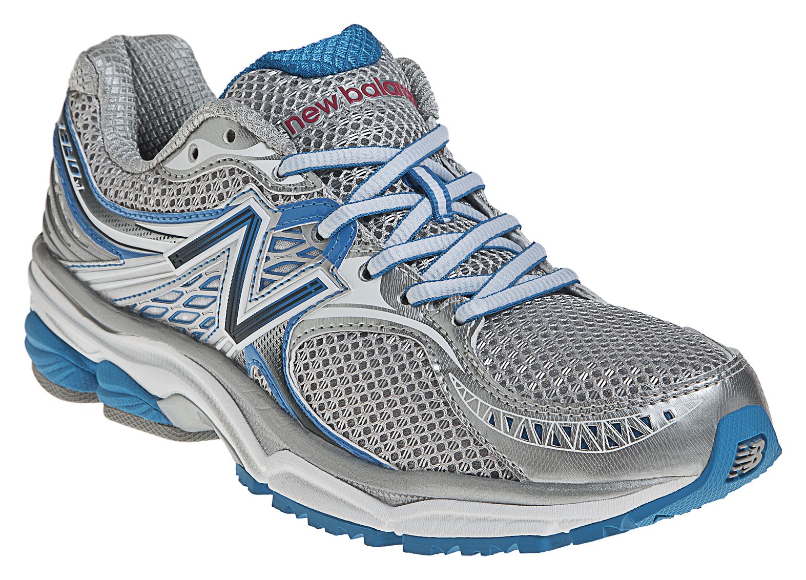 New Balance 1340, Silver with Blue