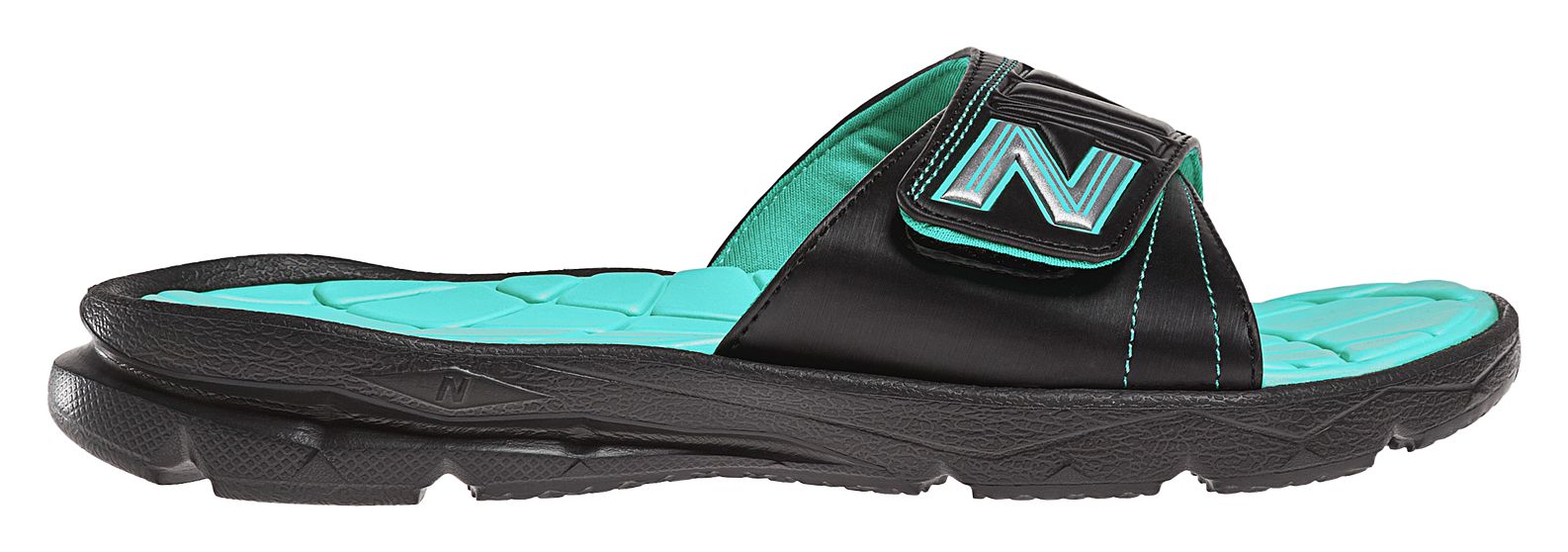 Rev Slide, Black with Blue